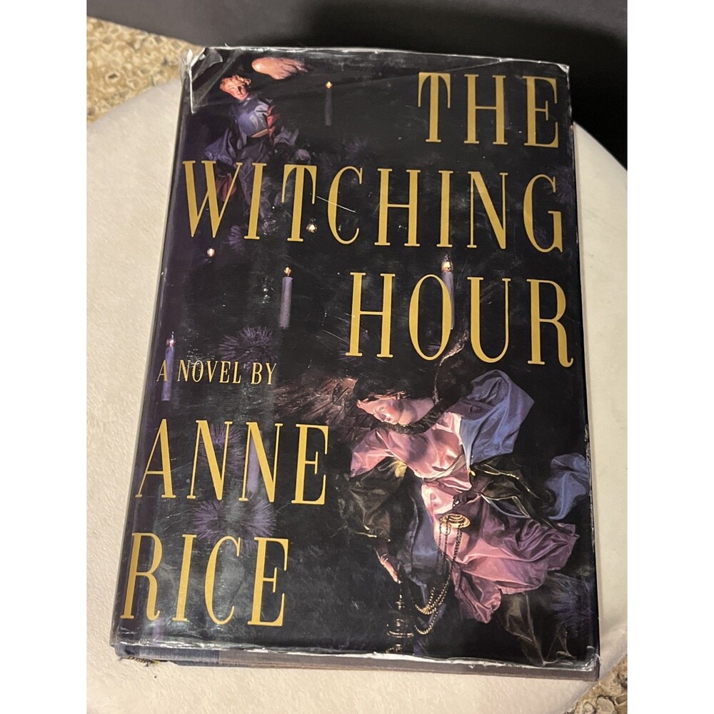 ANNE RICE The Witching Hour 1990 Knopf 1st Edition 1st Printing HC DJ Good-VG
